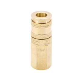 З'єднання швидкознімне посилене з фіксатором FT 1/4" (латунь) SIGMA (7021641)