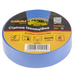 Стрічка ізоляційна ПВХ (синя) 0.13мм×19мм×20м Premium SIGMA (8411411)