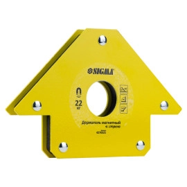 Магніт для зварки стріла 22кг 90×90мм (45°, 90°, 135°) SIGMA (4270321)