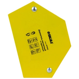 Магніт для зварки трапеція 11кг 78×32×47×28.5мм (30,45,60,90,75,135°) SIGMA (4270341)
