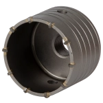 Коронка по бетону Ø80 × 70мм 10 зубців (тубус) GRAD (1514115)