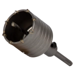 Коронка по бетону Ø65×70мм 8 зубців + хвостовик 110мм SDS-plus GRAD (1514365)