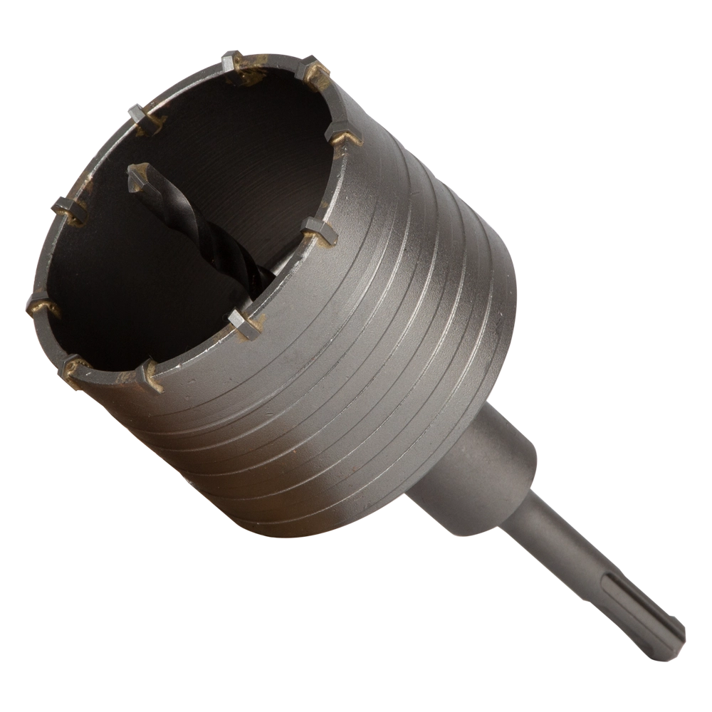 Коронка по бетону Ø80×70мм 10 зубців + хвостовик 110мм SDS-plus GRAD (1514405)