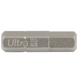 Біти HEX 6×25мм ¼" 10шт S2 (блістер) ULTRA (4015012)