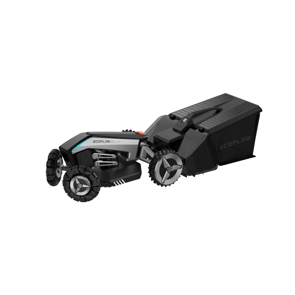 Газонокосарка Ecoflow Blade з комплектом для підмітання газону
