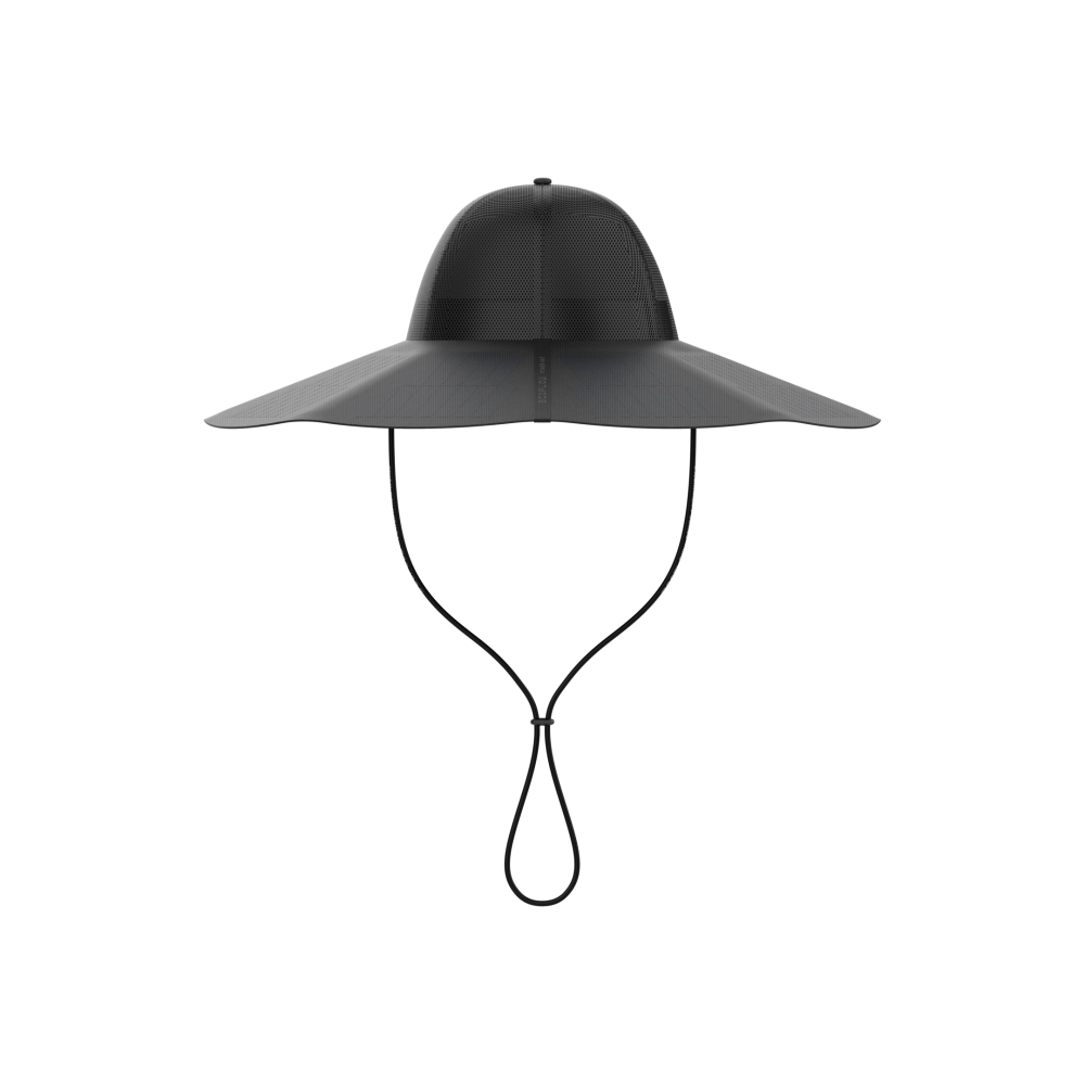 Сонячний капелюх EcoFlow Solar Hat 12 Вт - Чорна