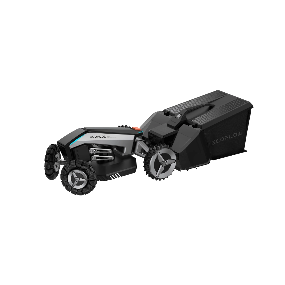 Газонокосарка EcoFlow Blade з комплектом для підмітання газону
