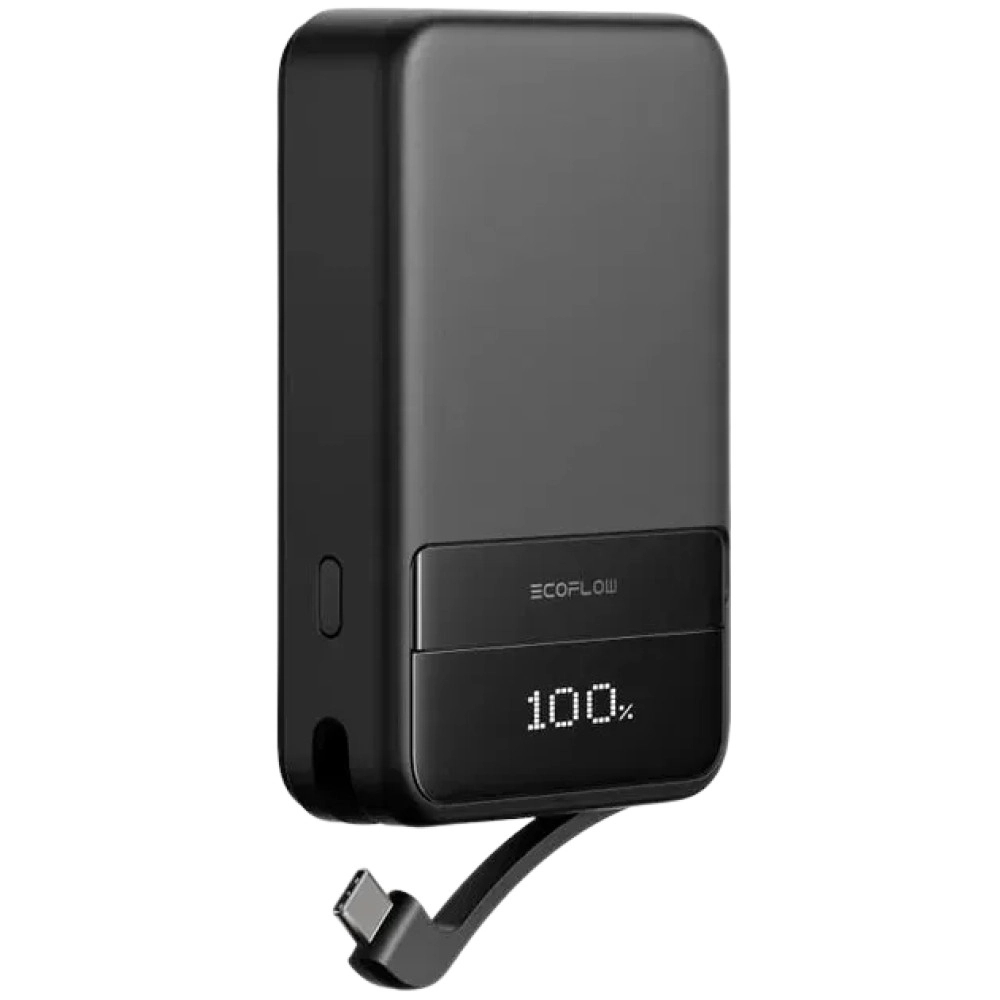 Повербанк EcoFLow RAPID Magnetic Power Bank 10000 Black