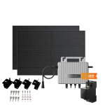 Комплект EcoFlow STREAM Microinverter/2*400W Rigid Solar Panel Combo/Розумний лічильник Smart Meter/Cистема кріплень EcoFlow Rigid Solar Panel Mounting Feet