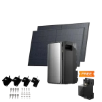 Комплект EcoFlow STREAM ULTRA/Solar Panel 2*400/Cистема кріплень EcoFlow Rigid Solar Panel Mounting Feet/Розумний лічильник Smart Meter