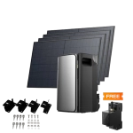 Комплект EcoFlow STREAM ULTRA/Solar Panel 4*400/Cистема кріплень EcoFlow Rigid Solar Panel Mounting Feet/Розумний лічильник Smart Meter