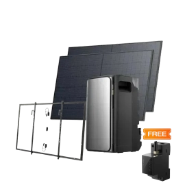 Комплект EcoFlow STREAM ULTRA/Solar Panel 2*400 з кріпленнями Balcony Hook Kit/Розумний лічильник Smart Meter