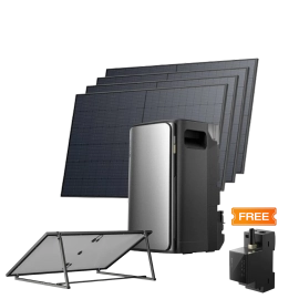 Комплект EcoFlow STREAM ULTRA/Solar Panel 4*400/Регульований кронштейн для сонячних панелей/Розумний лічильник Smart Meter