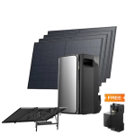 Комплект EcoFlow STREAM ULTRA/Solar Panel 4*400/Сонячний трекер EcoFlow Single Axis Solar Tracker/Розумний лічильник Smart Meter