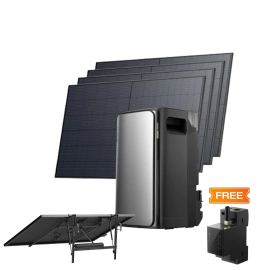 Комплект EcoFlow STREAM ULTRA/Solar Panel 4*400/Сонячний трекер EcoFlow Single Axis Solar Tracker/Розумний лічильник Smart Meter