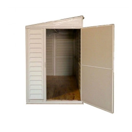 Сарай пластиковий Sidemate 242x122x185 см слонова кістка