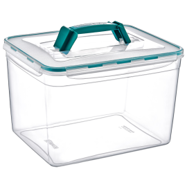 Контейнер з ручкою великий Fresh Box 11 л прозорий