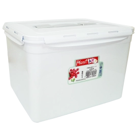 Контейнер з ручкою великий Fresh Box 11 л білий