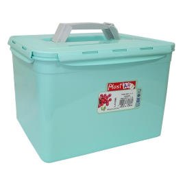 Контейнер з ручкою великий Fresh Box 11 л бірюзовий