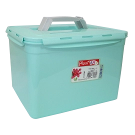 Контейнер з ручкою великий Fresh Box 11 л бірюзовий
