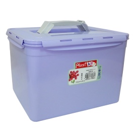 Контейнер з ручкою великий Fresh Box 11 л бузковий
