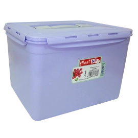 Контейнер з ручкою великий Fresh Box 11 л бузковий