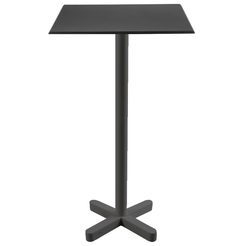 База стола Kross bar 63x63x110 см антрацит Papatya