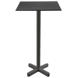 База стола Kross bar 63x63x110 см антрацит Papatya