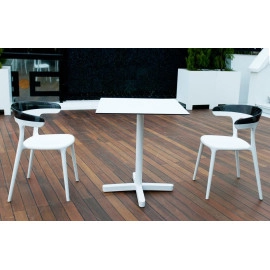 База стола Kross bar 63x63x110 см антрацит Papatya