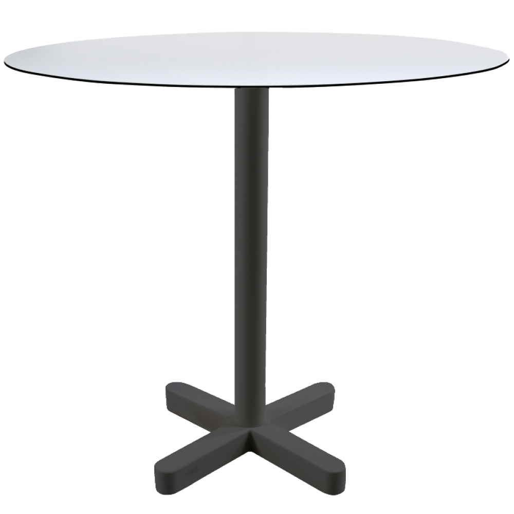 База стола Kross 63x63x73 см антрацит Papatya