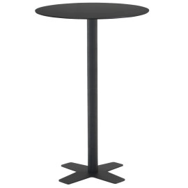 База стола Oxo bar base 45x45x110 см катафорез матова чорна Papatya