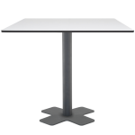 База стола Oxo II 60x60x73 см катафорез матовий антрацит Papatya
