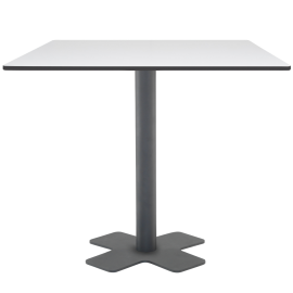 База стола Oxo II 60x60x73 см катафорез матовий антрацит Papatya