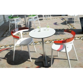 База стола Oxo 45x45x73 см катафорез матовий антрацит Papatya