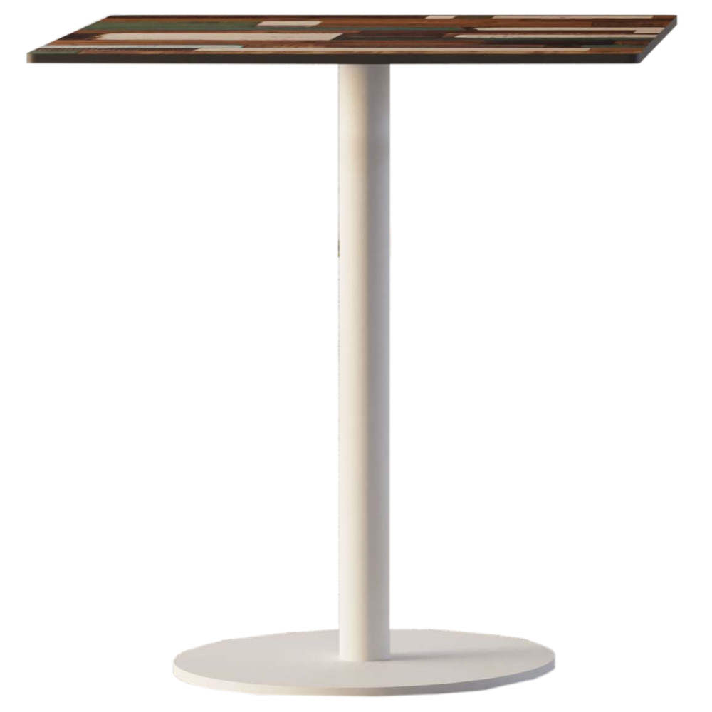База стола Lotus Round d30x50 см біла Papatya