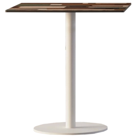 База стола Lotus Round d45x73 см біла Papatya