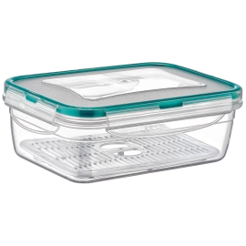 Контейнер Fresh Box прямокутний 1,4 л прозорий Irak Plastik