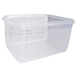 Контейнер Fresh Box прямокутний 1,3 л прозорий Irak Plastik