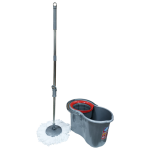 Набір для прибирання Planet Spin Mop Classic 19 л металік