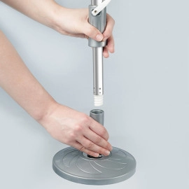 Набір для прибирання Planet Spin Mop Duo 19 л кремово-сірий