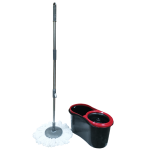Набір для прибирання Planet Spin Mop Eco 13 л чорний