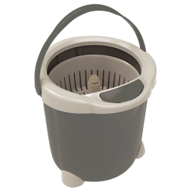 Набір для прибирання Planet Spin Mop Joker 15 л сірий