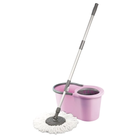 Набір для прибирання Planet Spin Mop Midi 16 л рожевий
