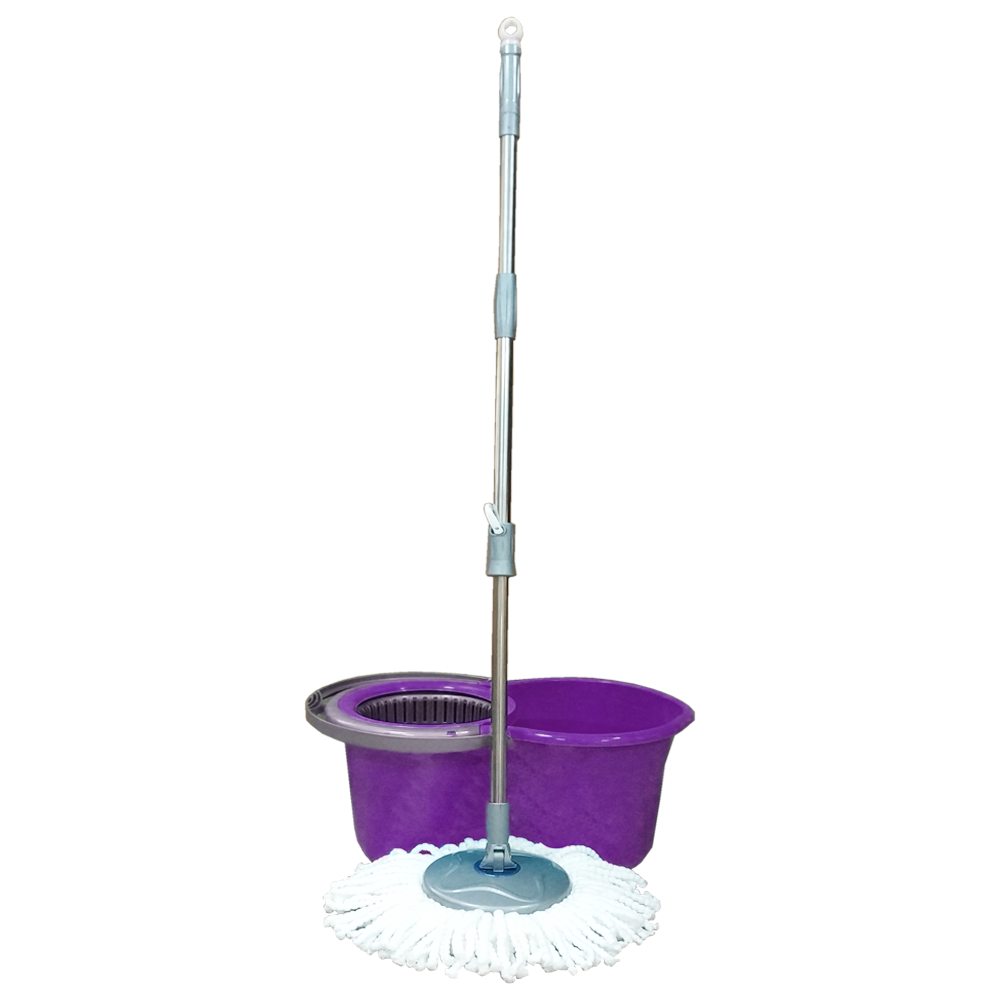 Набір для прибирання Planet Spin Mop Mini 14 л пурпурний