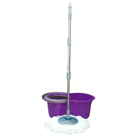 Набір для прибирання Planet Spin Mop Mini 14 л пурпурний