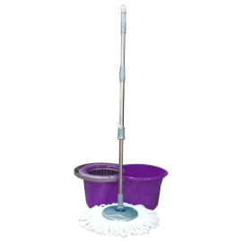 Набір для прибирання Planet Spin Mop Mini 14 л пурпурний