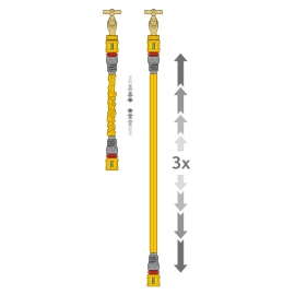 Шланг Hozelock 8240 розтяжний Superhoze 40 м