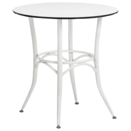 Стіл Tilia Capri d90 см білий