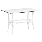 Стіл Tilia Capri 77x120 см слонова кістка - білий