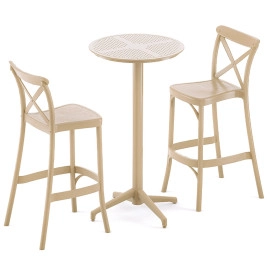 Стілець барний Tilia Capri 65 см кавовий